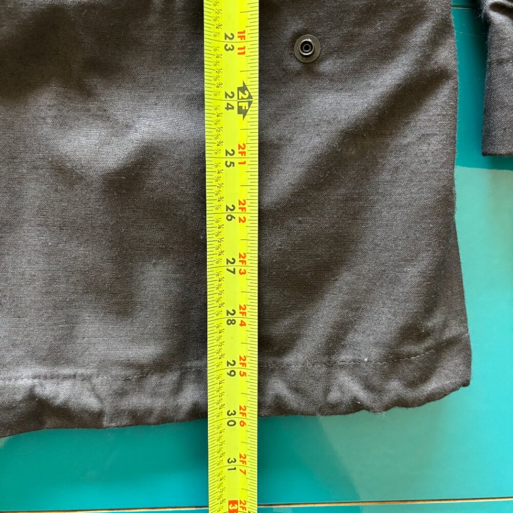 Vintage Men's U.S. Army M-65 Field Jacket – Large Long Black - Picture 14 of 16